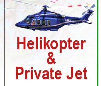 helikopter private jet